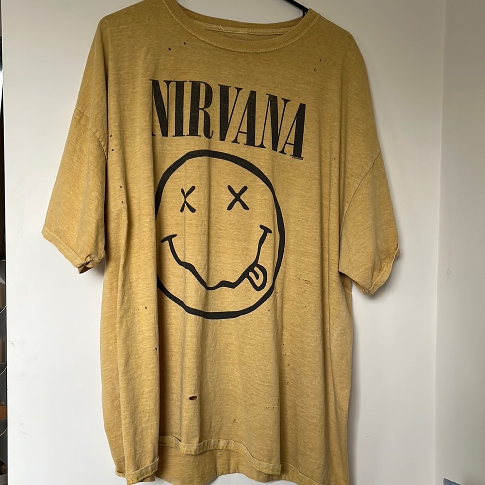 Urban outfitters nirvana tshirt dress